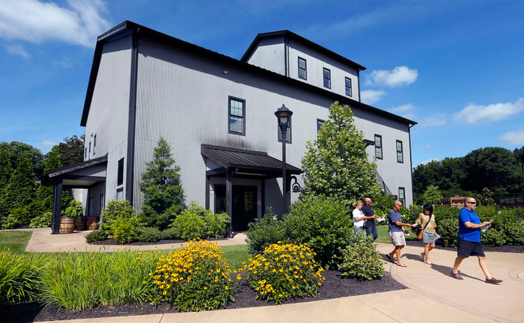 Jim Beam Distillery is a 30-minute drive south from Louisville and welcomes more than 200,000 visitors on an annual basis.